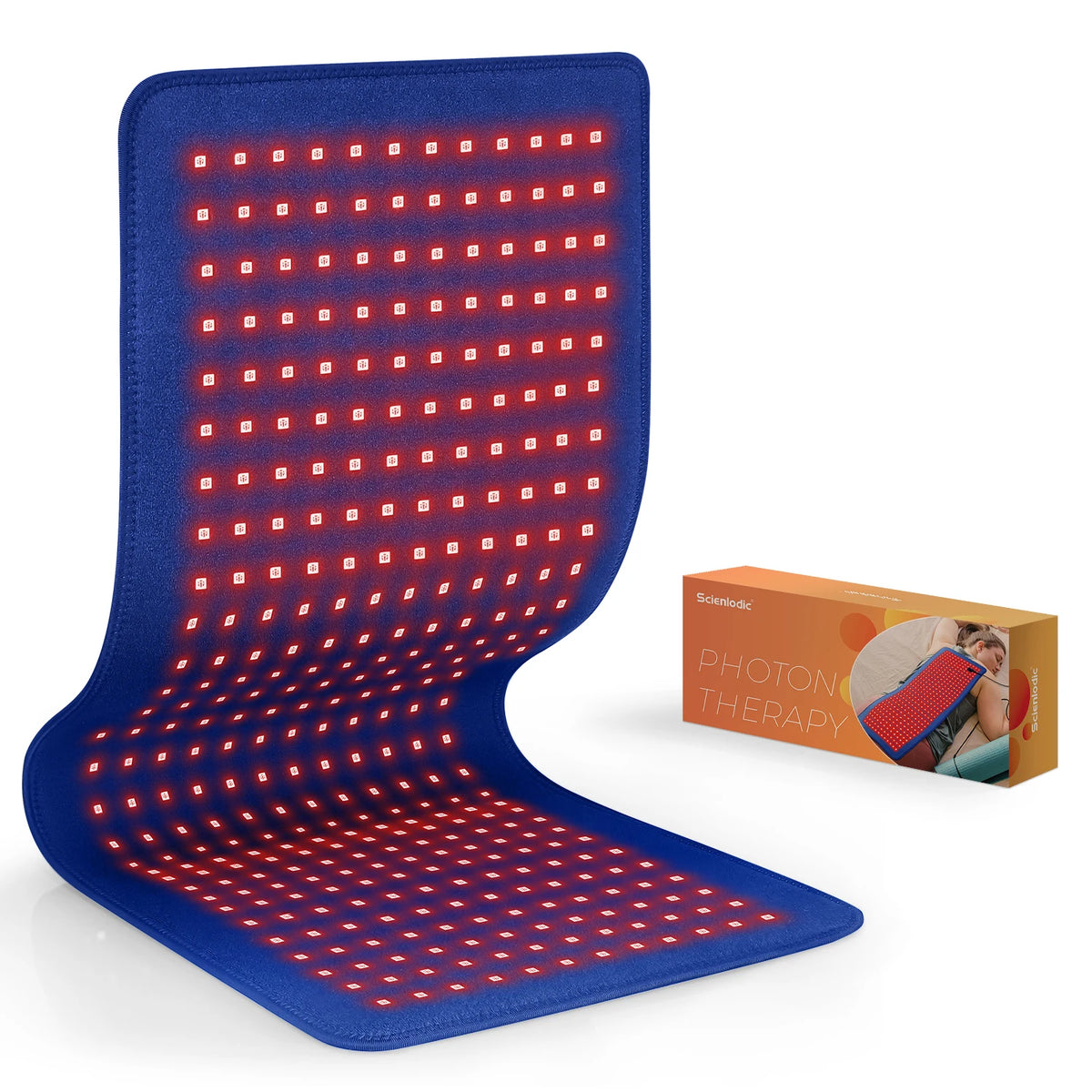 Red Light Therapy Pad Skin Care Infrared Light Therapyn Tapete Yoga Mat LED Infrared Muscle Massage Cushion Back Massager.