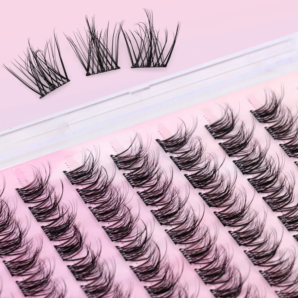Self Adhesive Cluster Lashes