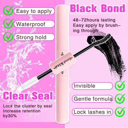Cluster Lashes Kit 320/600/790pcs — Mix-and-Match DIY Lashes
