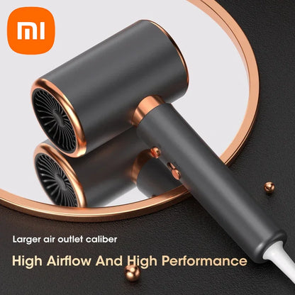 Xiaomi Hair Dryer Negative Lonic Blow No Harm To Hair High-speed Electric Turbine Airflow Constant Temperature Hair Care.