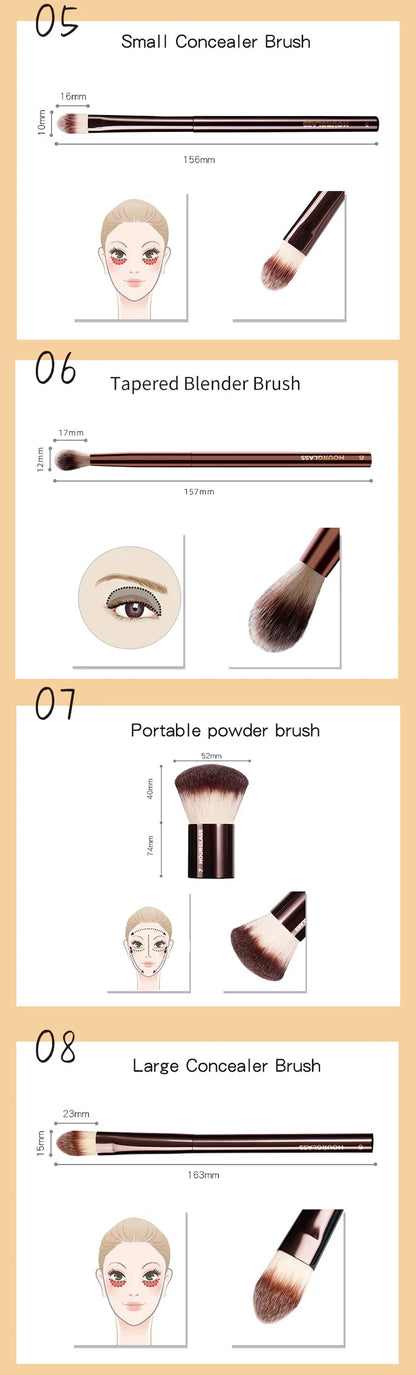 Premium Makeup Brush Set (23 Styles)