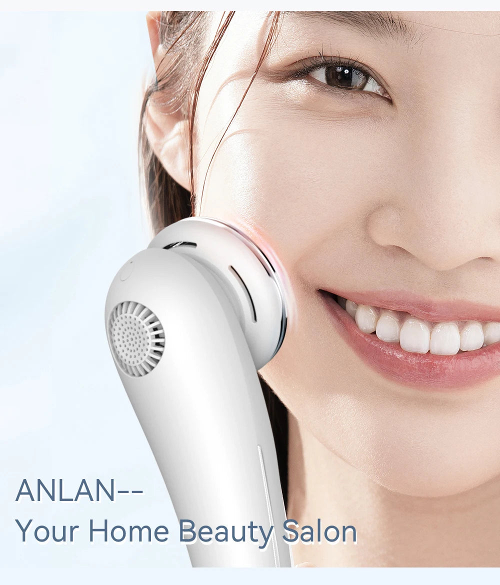 ANLAN EMS Facial Massager Pro LED Light Therapy Beauty Device