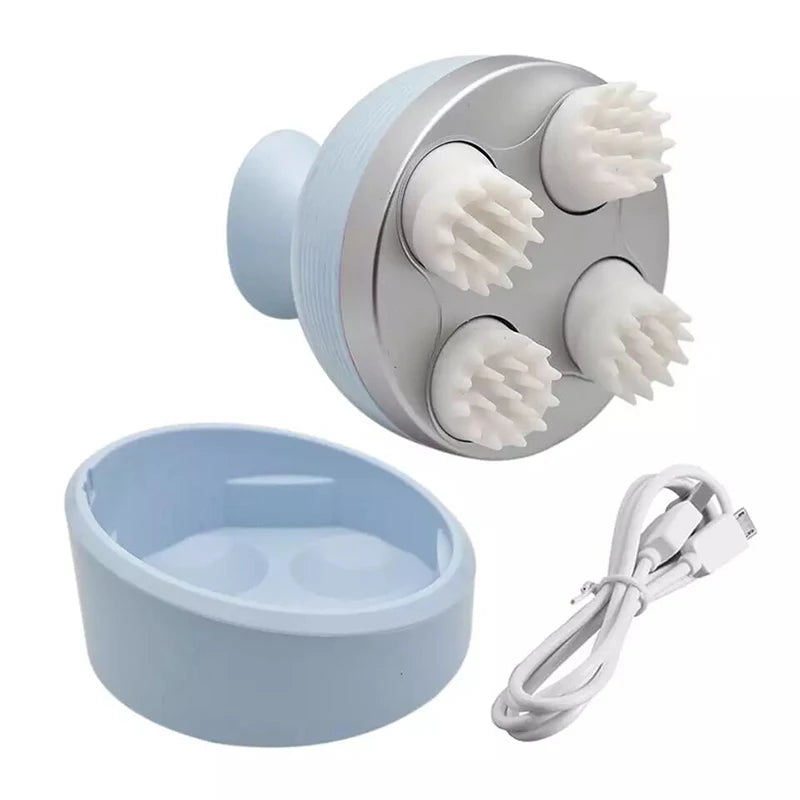 Head Scalp Massage Electric Cat Massager Body Massage Health Care Relax Shoulder Neck Deep Tissue Kneading Vibrating Custom Logo.