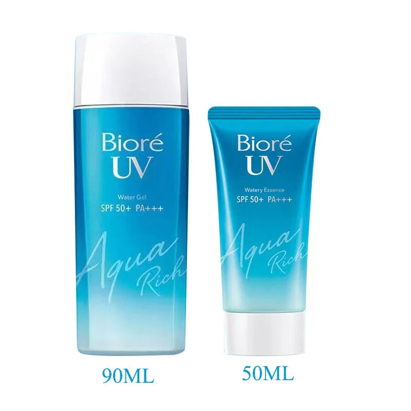 90ML/50ML Sunscreen Cream Spf50 Waterproof Gel Mineral UV Filters Isolation Lotion Moisturizing Whitening Skin Care Cosmetics