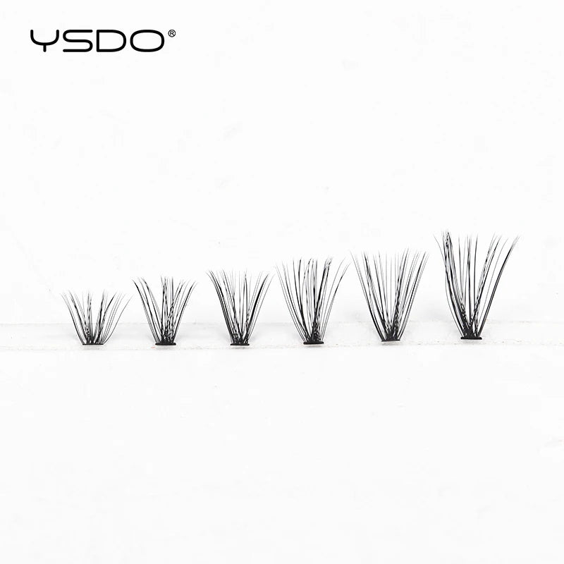 YSDO 10/14 Rows Natural Eyelash Extension Premade Volume Fans Individual Lashes Mink False Eyelashes Cluster Lashes Makeup Cilia.