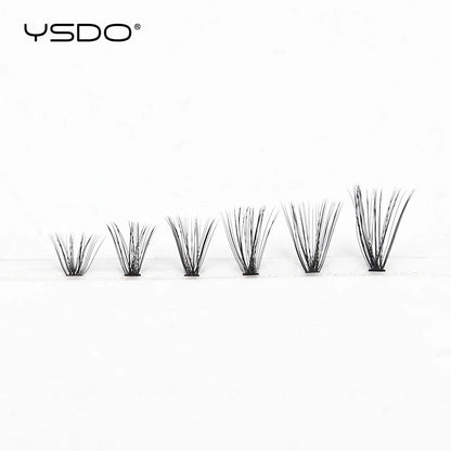 YSDO 10/14 Rows Natural Eyelash Extension Premade Volume Fans Individual Lashes Mink False Eyelashes Cluster Lashes Makeup Cilia.