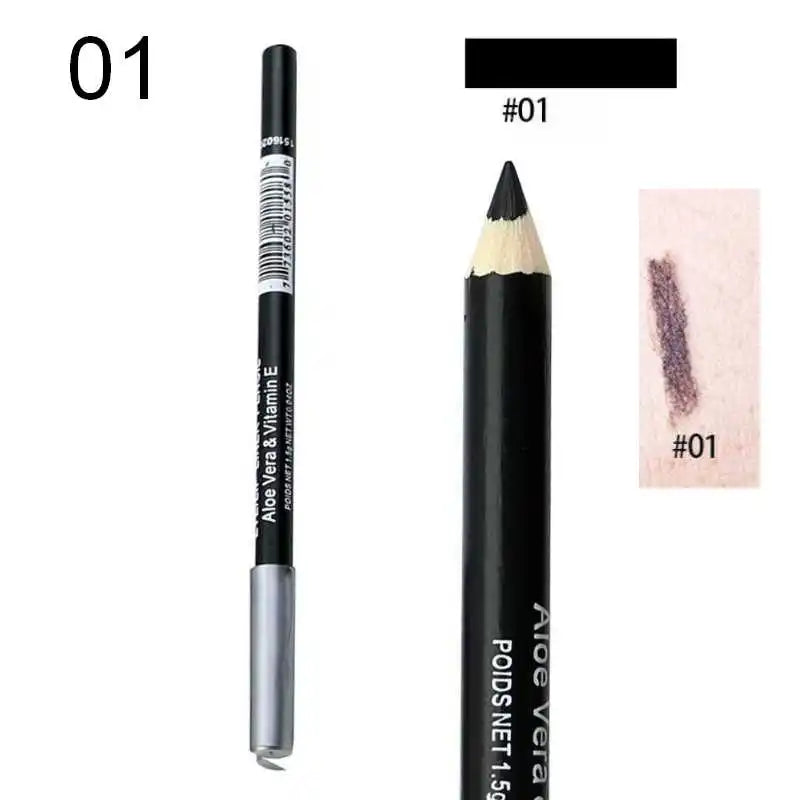 Waterproof Eyeliner & Eyebrow Pencil (Black/Brown)