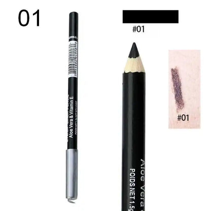 Waterproof Eyeliner & Eyebrow Pencil (Black/Brown)