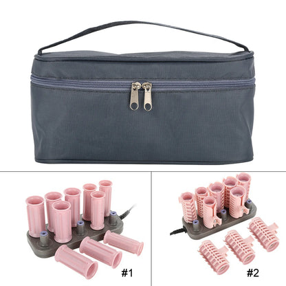 10Pcs Professional Electric Heated Roller Curling Roll Hair Tube Hair Styling Upgrade Style 110‑240V.