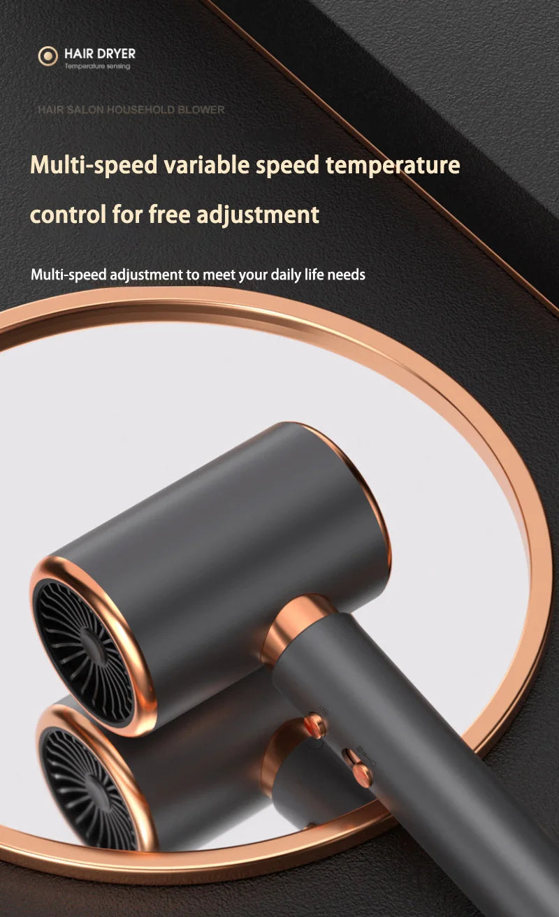 Xiaomi Hair Dryer Negative Lonic Blow No Harm To Hair High-speed Electric Turbine Airflow Constant Temperature Hair Care.