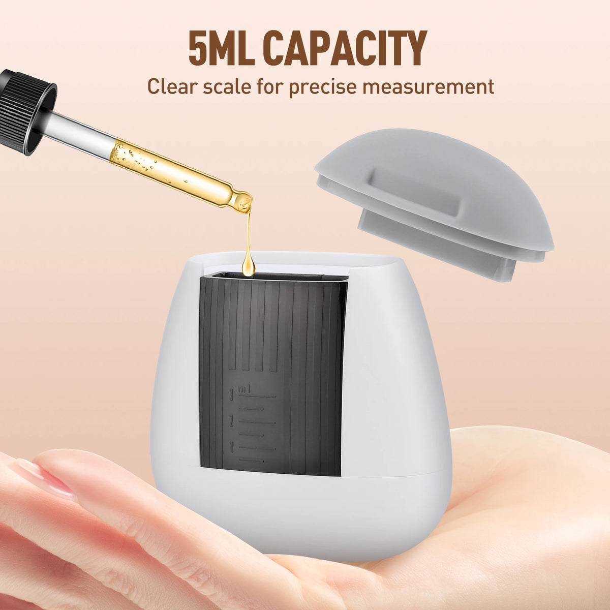 Red Light Therapy Hair Growth Machine Electric Vibration Head Massage Comb Scalp Massager Brush Medicine Liquid Applicator.
