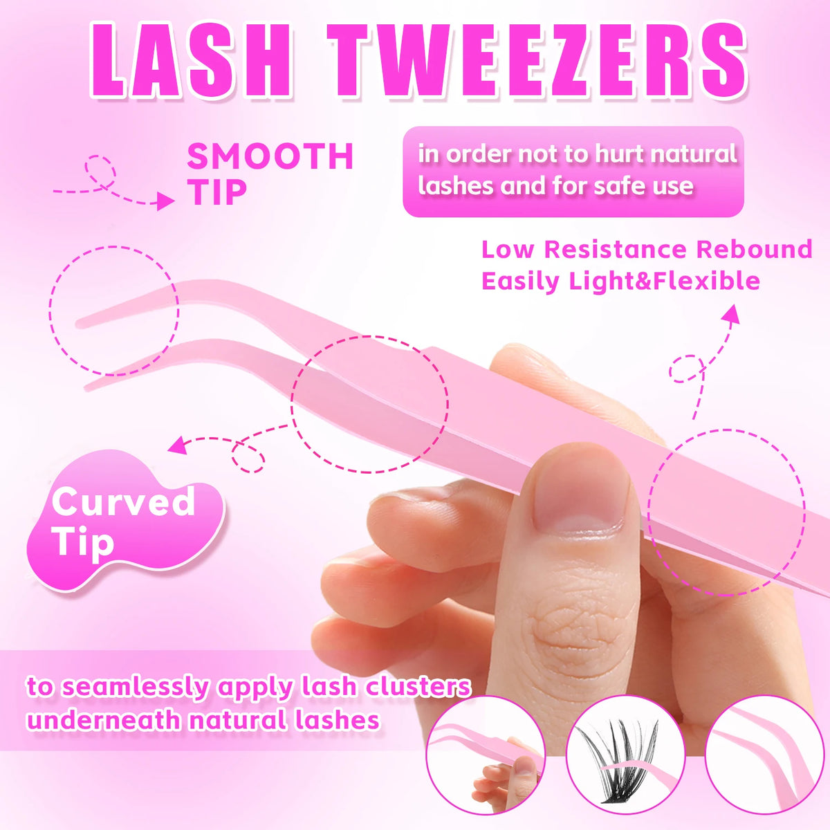 Cluster Lashes Kit 320/600/790pcs — Mix-and-Match DIY Lashes