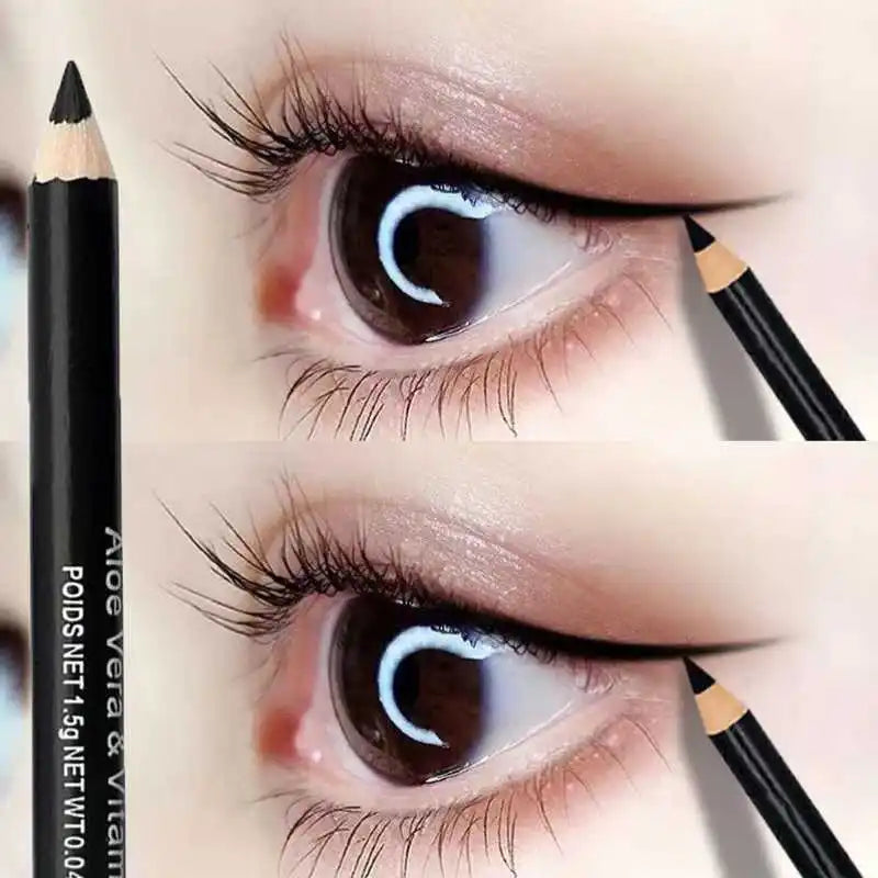 Waterproof Eyeliner & Eyebrow Pencil (Black/Brown)