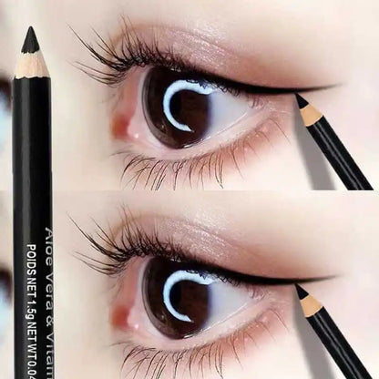 Waterproof Eyeliner & Eyebrow Pencil (Black/Brown)