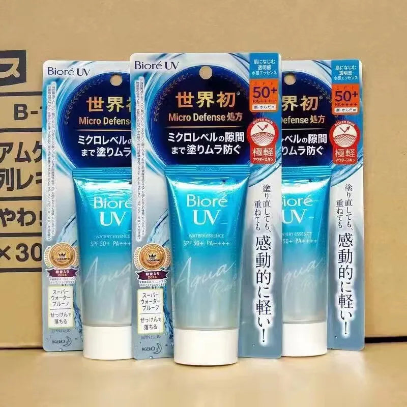 90ML/50ML Sunscreen Cream Spf50 Waterproof Gel Mineral UV Filters Isolation Lotion Moisturizing Whitening Skin Care Cosmetics