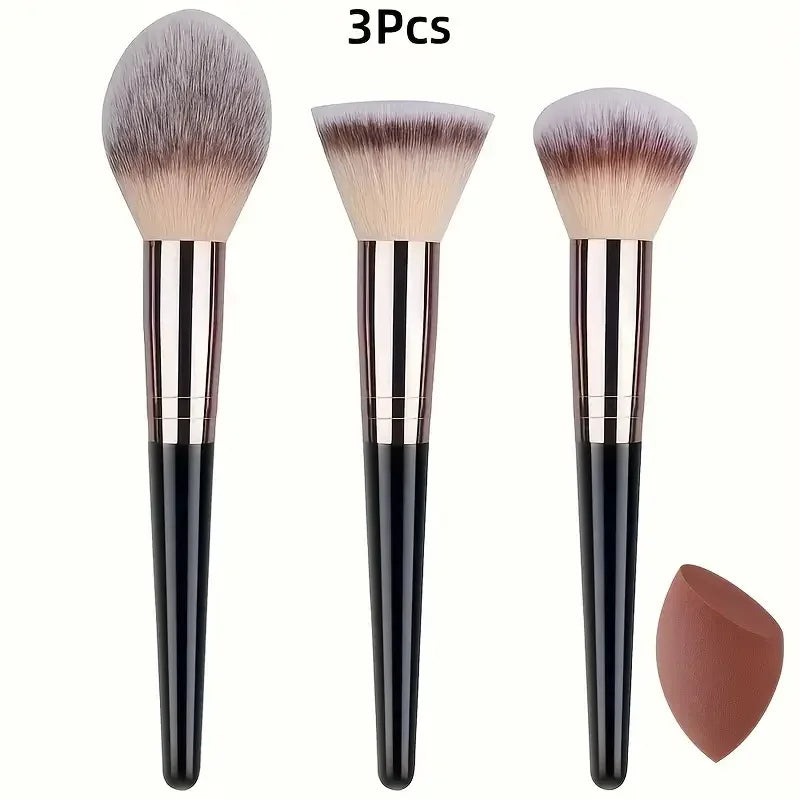 3-20PCS Makeup Brushes Set Soft Fluffy Eyeshadow Foundation Concealer Blending Blush Brush Kabuki Professional Women Beauty Tool.