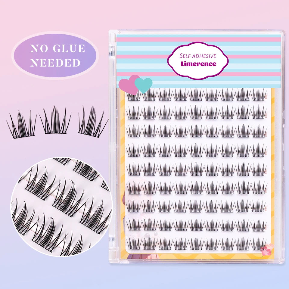 Self Adhesive Cluster Lashes