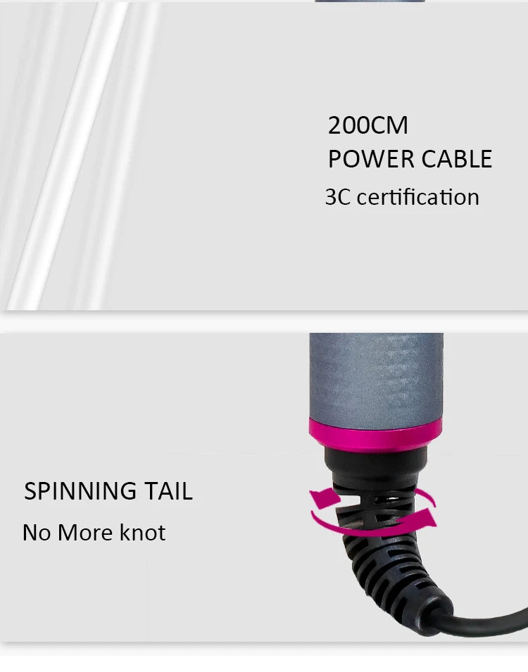 Auto Rotating Ceramic Hair Curler Automatic Curling Iron Styling Tool Hair Iron Curling Wand Air Spin and Curl Curler Hair Waver.