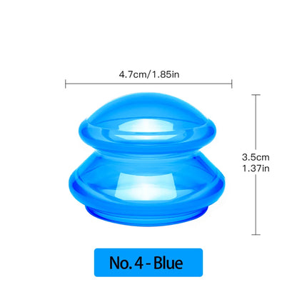 1Pcs Silicone Massage Body Cups Anti Cellulite Suction Cup Chinese Vacuum Cuppings Massager for Face Skin Lifting Body Relaxtion