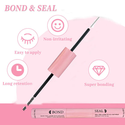 Lash Bond & Seal 2-in-1 Cluster Lash Glue & Waterproof Coating 10ml