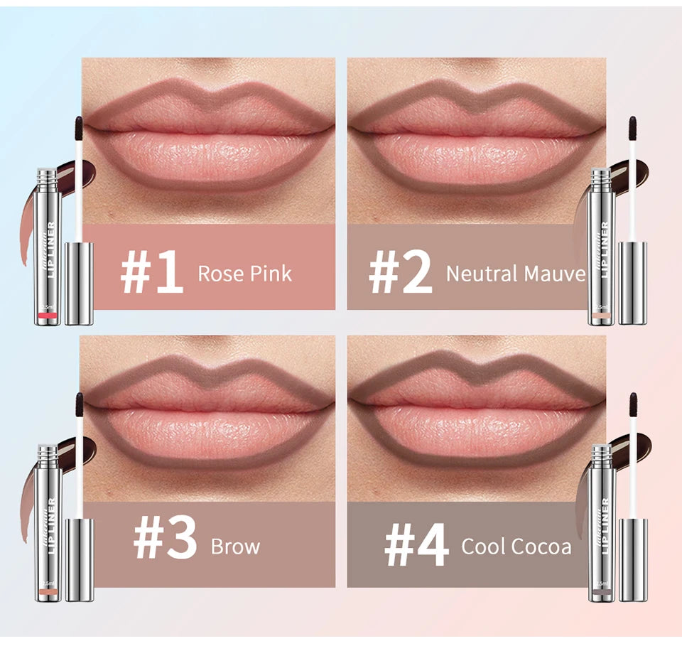 Waterproof Lip Liner Peel Off