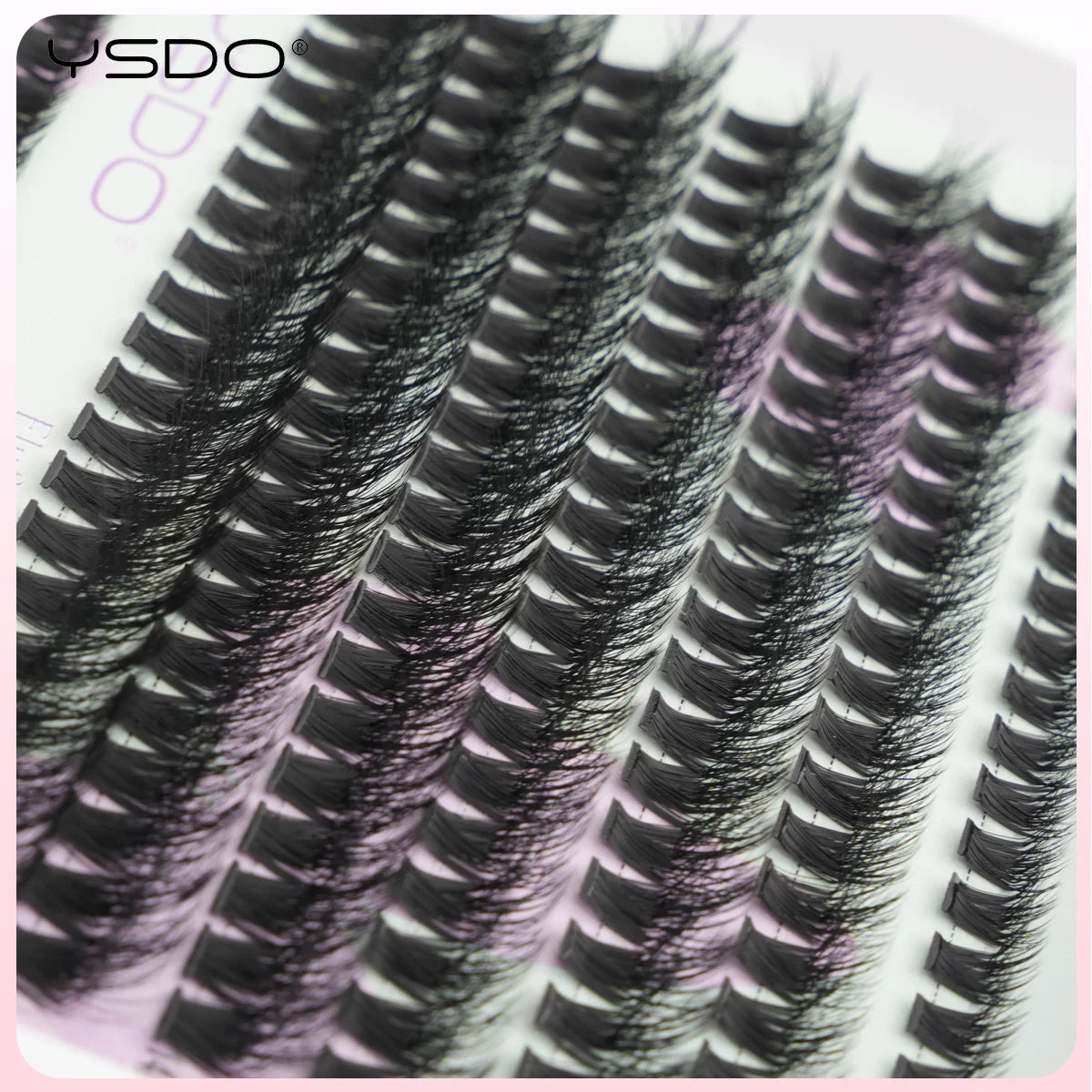 YSDO 10/14 Rows Natural Eyelash Extension Premade Volume Fans Individual Lashes Mink False Eyelashes Cluster Lashes Makeup Cilia.