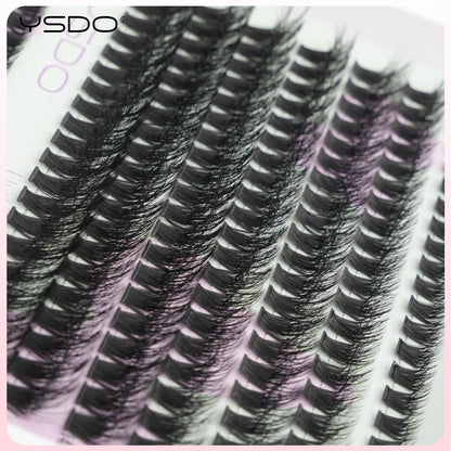 YSDO 10/14 Rows Natural Eyelash Extension Premade Volume Fans Individual Lashes Mink False Eyelashes Cluster Lashes Makeup Cilia.