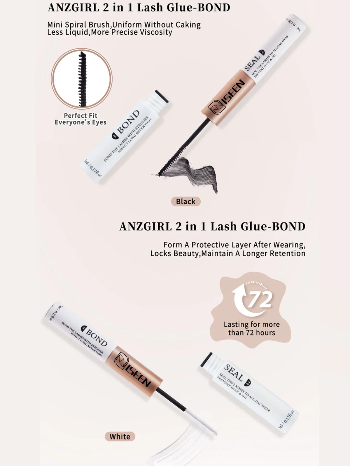 Lash Bond & Seal Kit — Lash Glue + Sealant + Remover