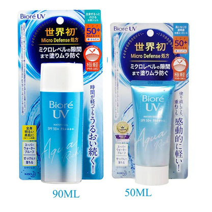 90ML/50ML Sunscreen Cream Spf50 Waterproof Gel Mineral UV Filters Isolation Lotion Moisturizing Whitening Skin Care Cosmetics