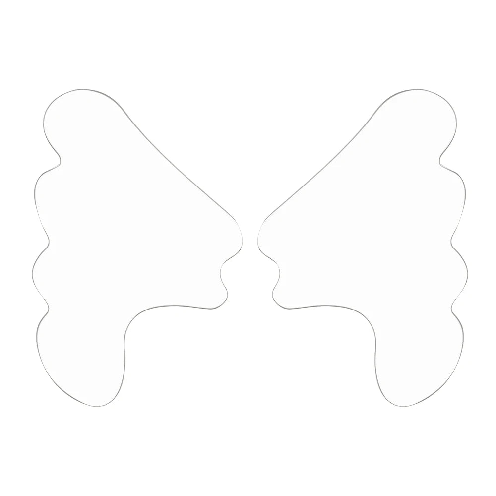 Facial Wrinkle Remover Silicone Pad — Reusable Nasolabial Fold Patch