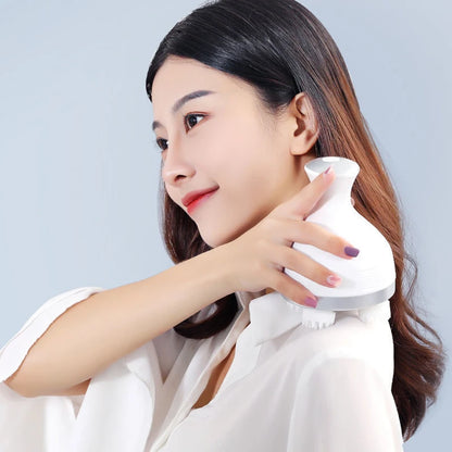 Head Scalp Massage Electric Cat Massager Body Massage Health Care Relax Shoulder Neck Deep Tissue Kneading Vibrating Custom Logo.