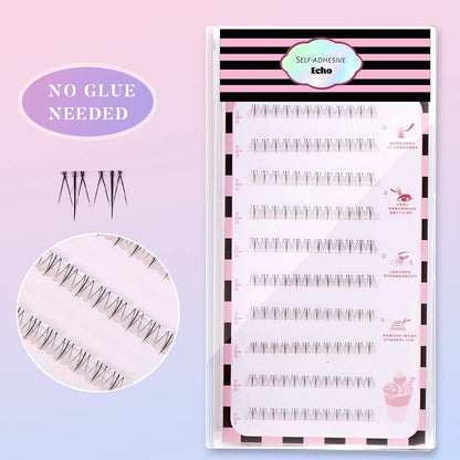 Self Adhesive Cluster Lashes