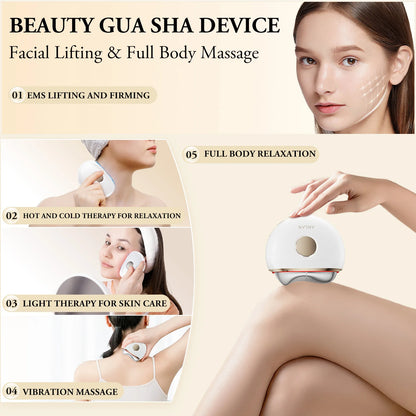 ANLAN Electric Gua Sha Massager EMS Face Lifting Beauty Device