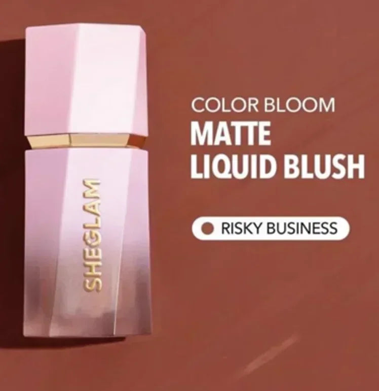 1pcs she glam make up Liquid brush Blush Facial Nourishing Blusher Gel Cream Multi-purpose Lip Gloss Makeup Blush