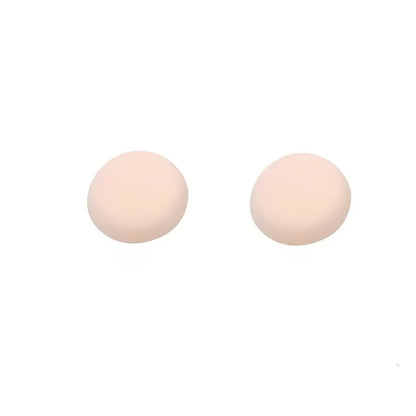 2pcs Pink Cotton Candy Air Cushion Powder Puff For Both Dry And Wet Use.