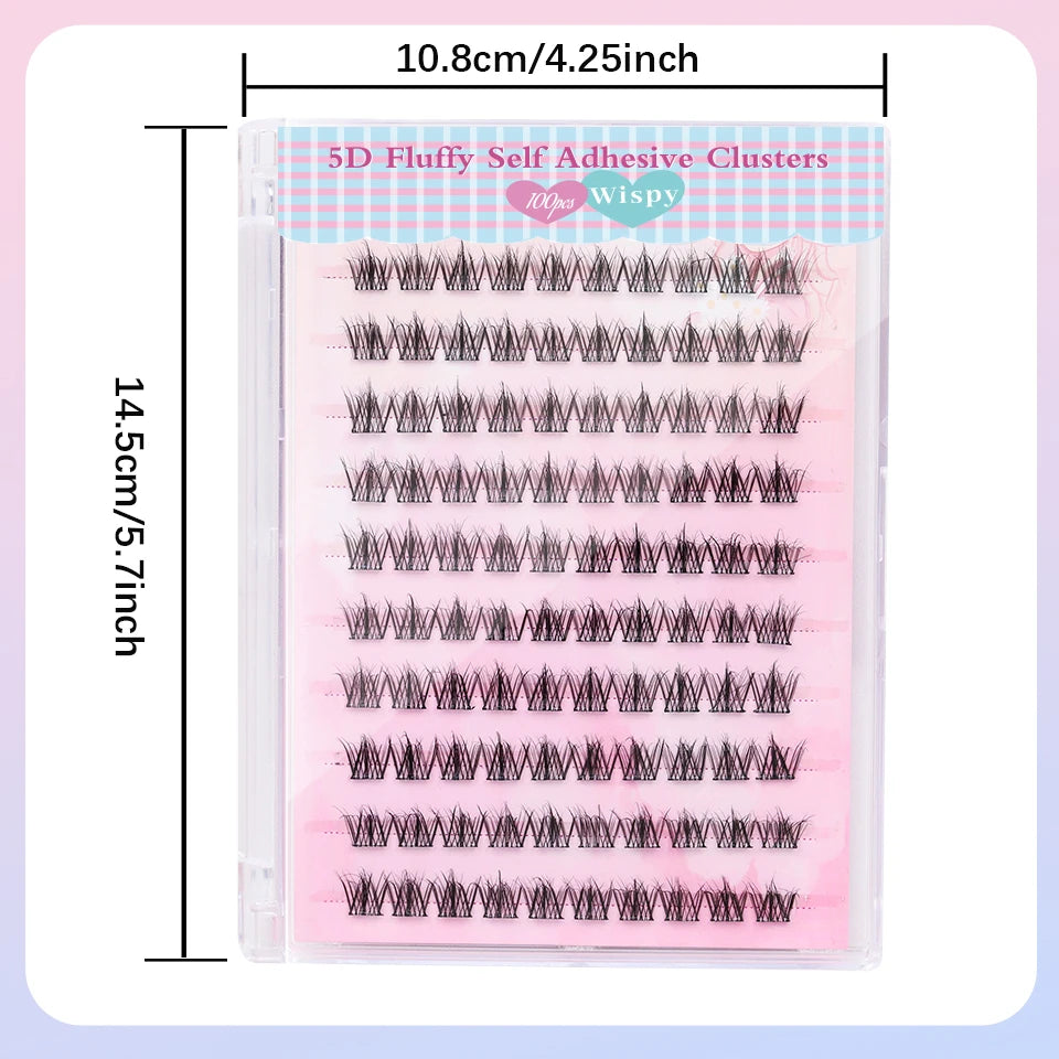 Self Adhesive Cluster Lashes