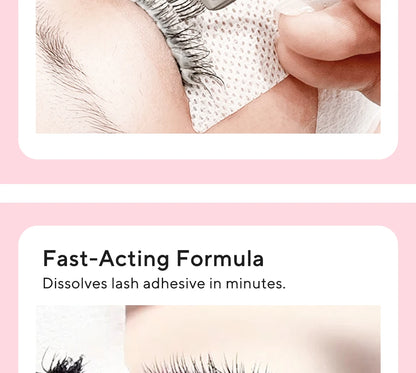 DIYDAY Eyelash Glue Remover No Irritation Ultra-Fast Cleaning Lash Cream Safe for Sensitive Eyes Easy Removal for False Lashes