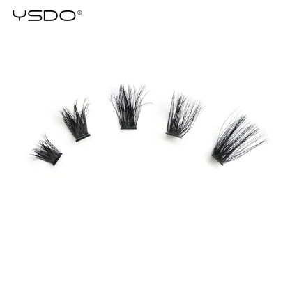 YSDO 10/14 Rows Natural Eyelash Extension Premade Volume Fans Individual Lashes Mink False Eyelashes Cluster Lashes Makeup Cilia.