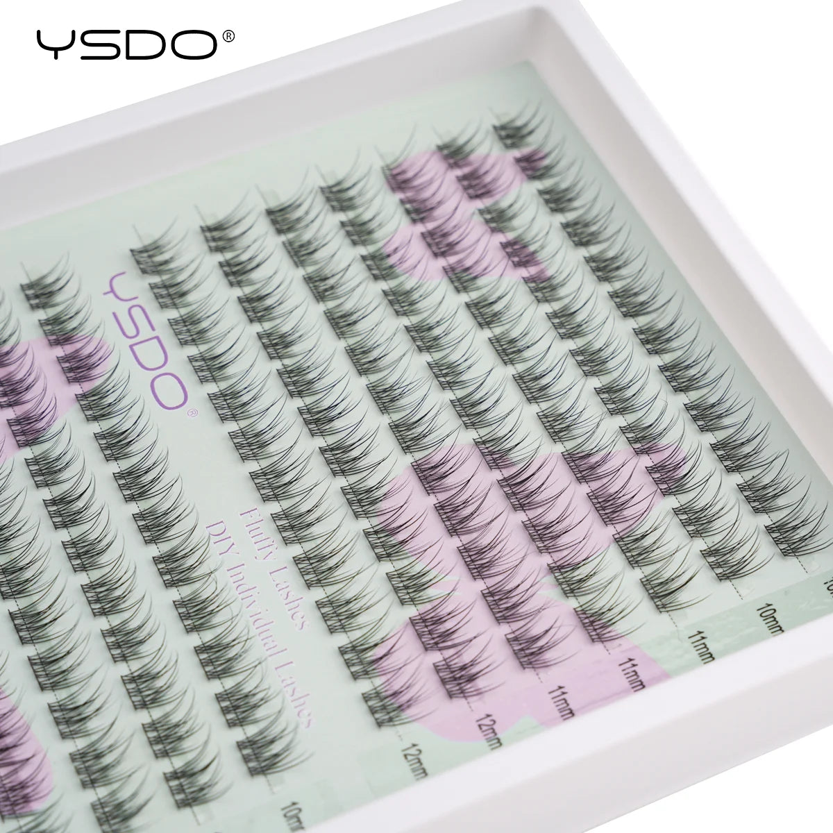 YSDO 10/14 Rows Natural Eyelash Extension Premade Volume Fans Individual Lashes Mink False Eyelashes Cluster Lashes Makeup Cilia.