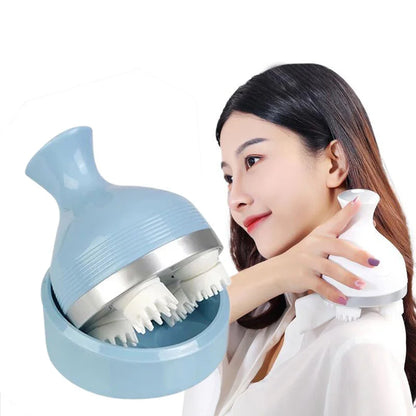 Head Scalp Massage Electric Cat Massager Body Massage Health Care Relax Shoulder Neck Deep Tissue Kneading Vibrating Custom Logo.