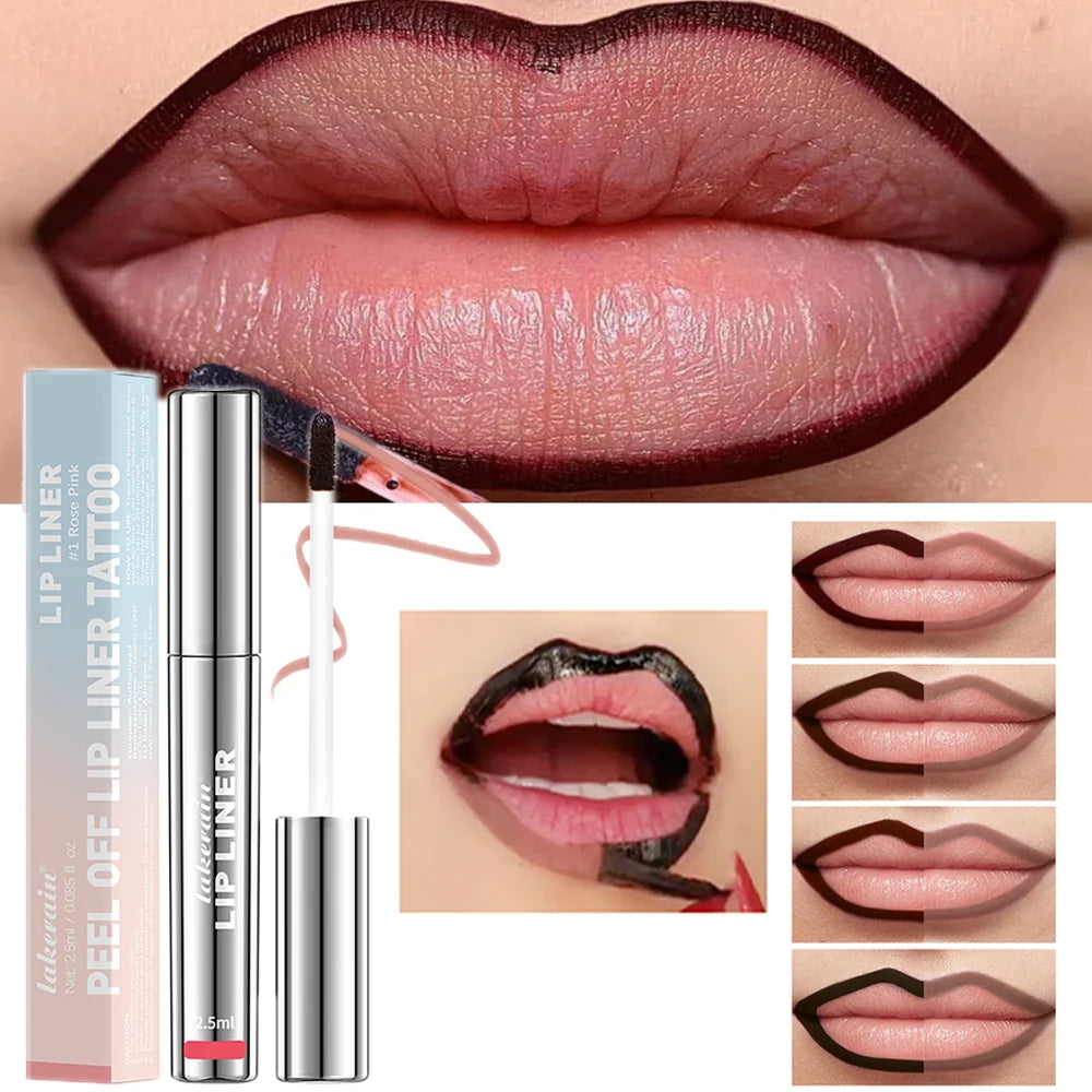 Waterproof Lip Liner Peel Off