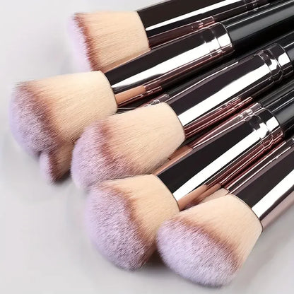 3-20PCS Makeup Brushes Set Soft Fluffy Eyeshadow Foundation Concealer Blending Blush Brush Kabuki Professional Women Beauty Tool.
