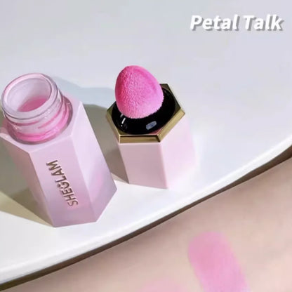 1pcs she glam make up Liquid brush Blush Facial Nourishing Blusher Gel Cream Multi-purpose Lip Gloss Makeup Blush