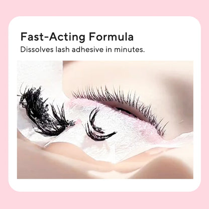 DIYDAY Eyelash Glue Remover No Irritation Ultra-Fast Cleaning Lash Cream Safe for Sensitive Eyes Easy Removal for False Lashes