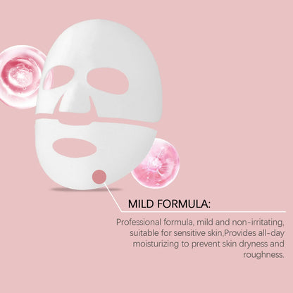 Bio Collagen Face Mask Hydrating Overnight Lifting Rejuvenation Shrink Pores Moisturizing Refreshing Brightening Face Skin Care.