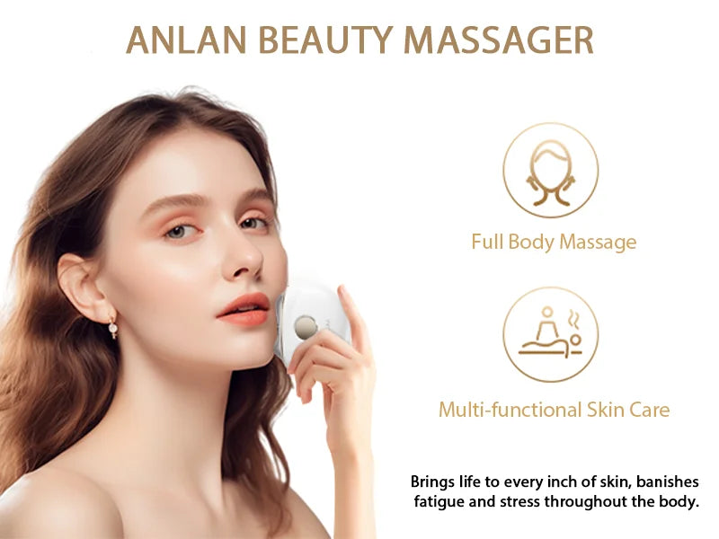 ANLAN Electric Gua Sha Massager EMS Face Lifting Beauty Device