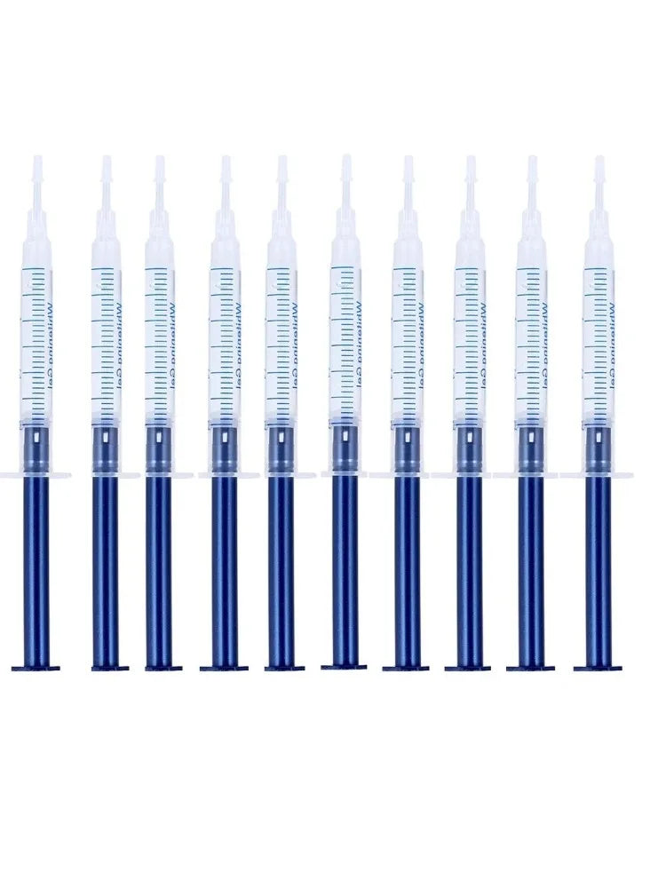 1 set Teeth Whitening 44% Peroxide Dental Bleaching System Oral Care Gel Kit Tooth Whitener New Dental White Equipment LED Light