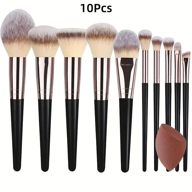3-20PCS Makeup Brushes Set Soft Fluffy Eyeshadow Foundation Concealer Blending Blush Brush Kabuki Professional Women Beauty Tool.