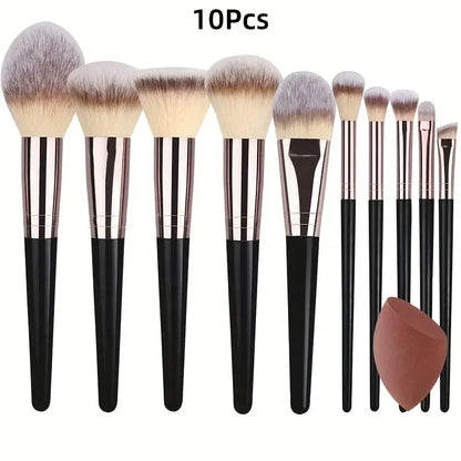 3-20PCS Makeup Brushes Set Soft Fluffy Eyeshadow Foundation Concealer Blending Blush Brush Kabuki Professional Women Beauty Tool.