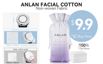 ANLAN EMS Facial Massager Pro LED Light Therapy Beauty Device